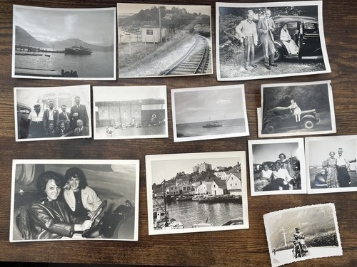 Vintage foto lot x12 - foto,