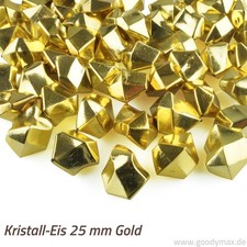 50 Edel Kristall Steine aus Acryl Granulat Tisch Streu Deko Teile Nugget Diamant