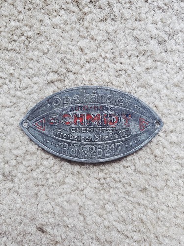 Händlerplakette opel 1920er - opel,