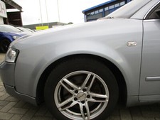 Kotflügel links Audi A4 S4 B6 8E AVUSSILBER LY7J silber grau