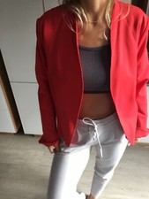 Blazer Jäckchen von Marc Cain Größe ca N5 38/40 Rot w Neu