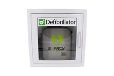 SET AED Defibrillator SMARTY SAVER, vollautom. Ausl, Umschalter Erw./Kinder, MWK