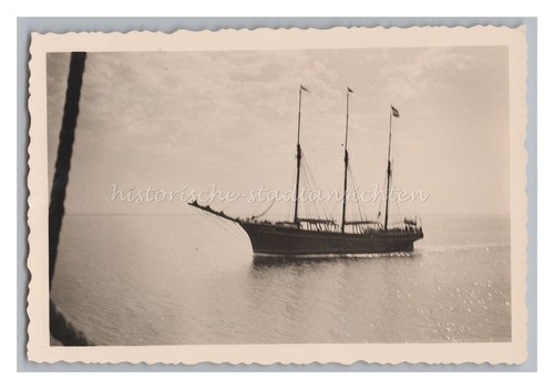Segelschiff altes foto - -,