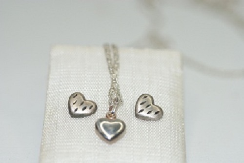 Echtschmuck set kette - set,