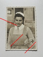 Foto Portrait, hübsche Frau, Krankenschwester, Rotzes Kreuz, Schwester Gretel