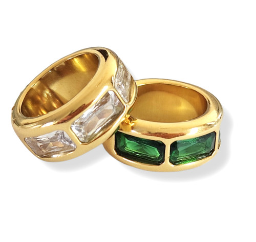 Iconic edelstahl ring - edelstahl,