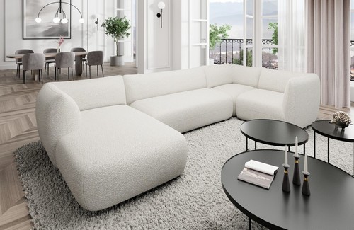 Sofa stoff wohnlandschaft - sofa,