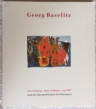 Georg Baselitz signiert Kunst