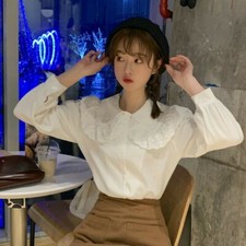 Damen Bubikragen Hemden