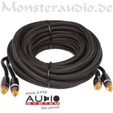 AUDIO SYSTEM Z-PRO 5 High-End Cinchkabel 500cm RCA-Kabel Auto Verstärker 5m