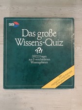 Das große Wissens-Quiz, Noris, Spiel, vollständig, gut erhalten