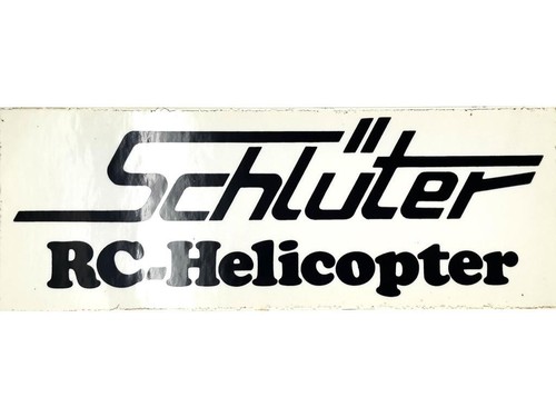 Robbe decal schluter - schluter, rc