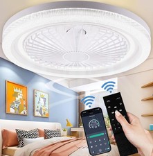 85W Deckenventilator Beleuchtung Timer Leiser Wohn LED Zimmer Schlaf Lüfter FAN
