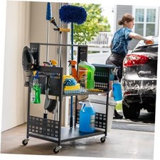 Large cleaning caddy with - large,