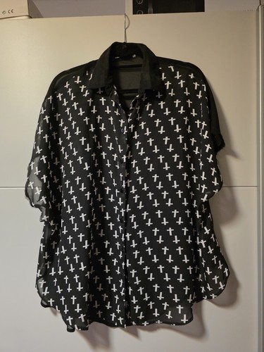 Gothic überzieher bluse - überzieher, mit