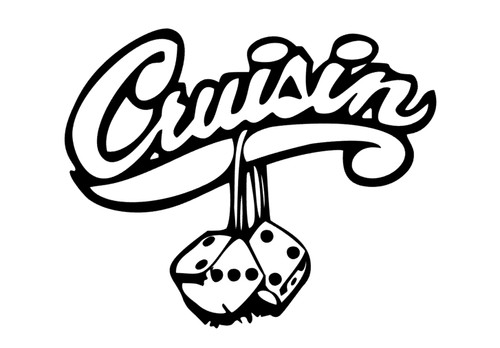 Cruisin aufkleber auto fenster - cruisin,