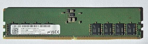 32gb 2rx8 micron ddr5 5600 - 2rx8,