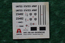 Decals  1/72 für AH-64 Apache - Italeri 159