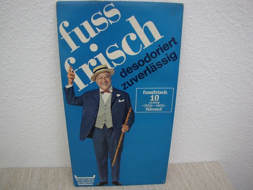 Fuss frisch reklame aufsteller - fuss,