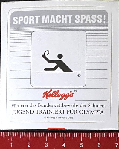Aufkleber sticker kellogg - aufkleber/sticker:,