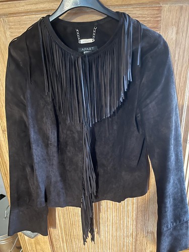 Velourslederjacke von apart - von,