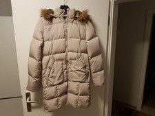 Daunenjacke Damen von Tom Tailor Größe L  Farbe: beige 