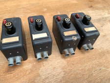 X4 Stück! Selbsschalter FL 32408  Luftwaffe ORIGINAL Messerchmitt  FW190 Me 109