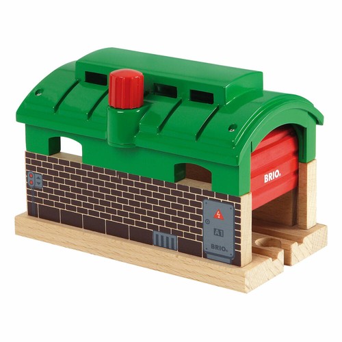 Brio lokschuppen mit - lokschuppen, rolltor
