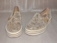 Halbschuhe leone beige mit - leone,