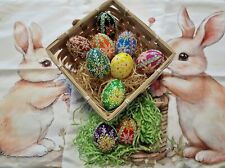 Hand-Painted Chicken Easter Eggs – Handbemalte Ostereier – Easter Decoration