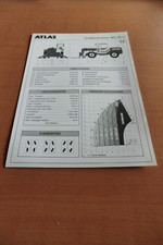 Prospekt Datenblatt ATLAS ATL 30.11 Telekop-Lader Stapler  brochure