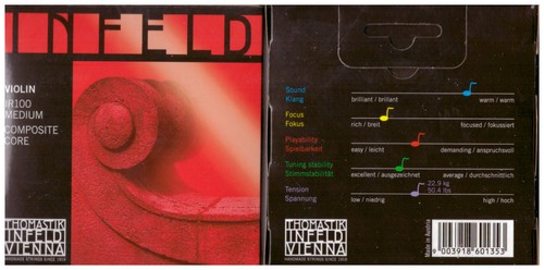 Saite thomastik infeld rot - thomastik,