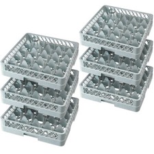 6x Spülkorb für Gläser und