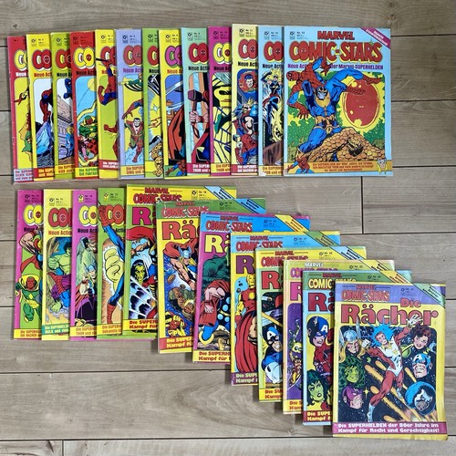Marvel comic stars 25 - marvel, 1-25