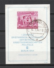 DDR: Block 10 gestempelt - Tagesstempel