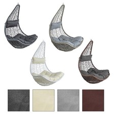 Hängesessel Polyrattan Hängekorb ohne Gestell Hängestuhl Hängeschaukel Korb