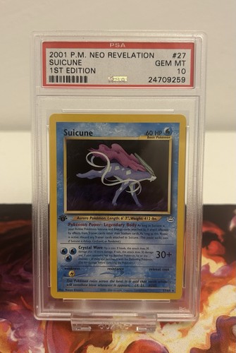 Suicune 1st edition neo - 1st,
