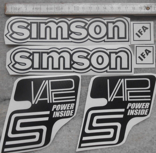 Simson,S51,VAPE,IFA,Aufkleber