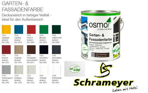 Osmo garten fassadenfarbe - osmo, &