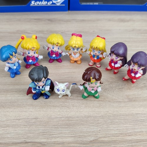 Set mit figuren sailor - 10, moon