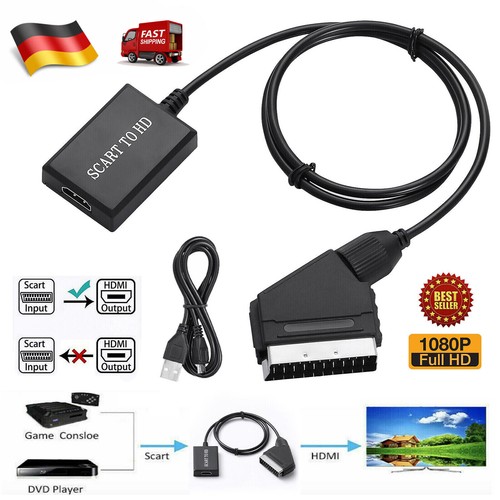 Scart hdmi konverter - zu,