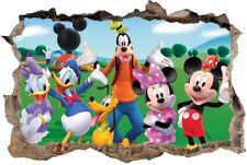 s45  micky maus 120 cm mickey mouse minnie donald pluto Wandaufkleber Wandtattoo