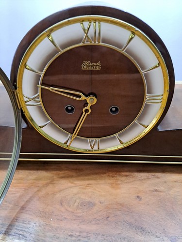 Hermle vintage kaminuhr - kaminuhr, 50er