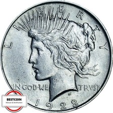 USA KM 150 One Peace Dollar von 1922 in f.VZ  2337