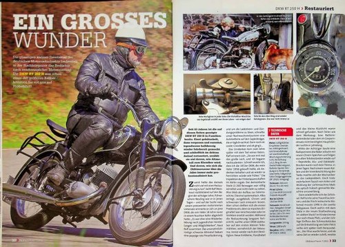 Oldtimer praxis 2021 dkw rt - dkw,
