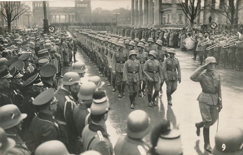 Wehrmacht parade münchen 1936 - wehrmacht,