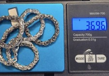 Halskette 925 Sterling Silber Theodor Olsens Norwegen 