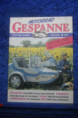 Motorrad gespanne 4 91 - 13, 4/91