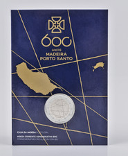 2 Euro Münze 2019 Portugal 600 Jahrestag der Entdeckung der Insel Madeira BNC
