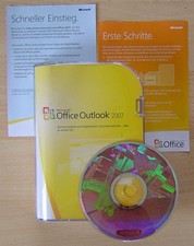 Office Outlook 2007 ✩ zwei Lizenzen ✩ Hologramm DVD + Key ✩ redy Windows 11!